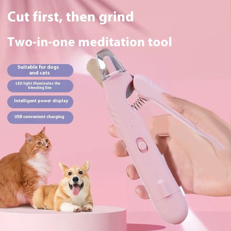 The Ultimate 2-in-1 Pet Nail Clipper