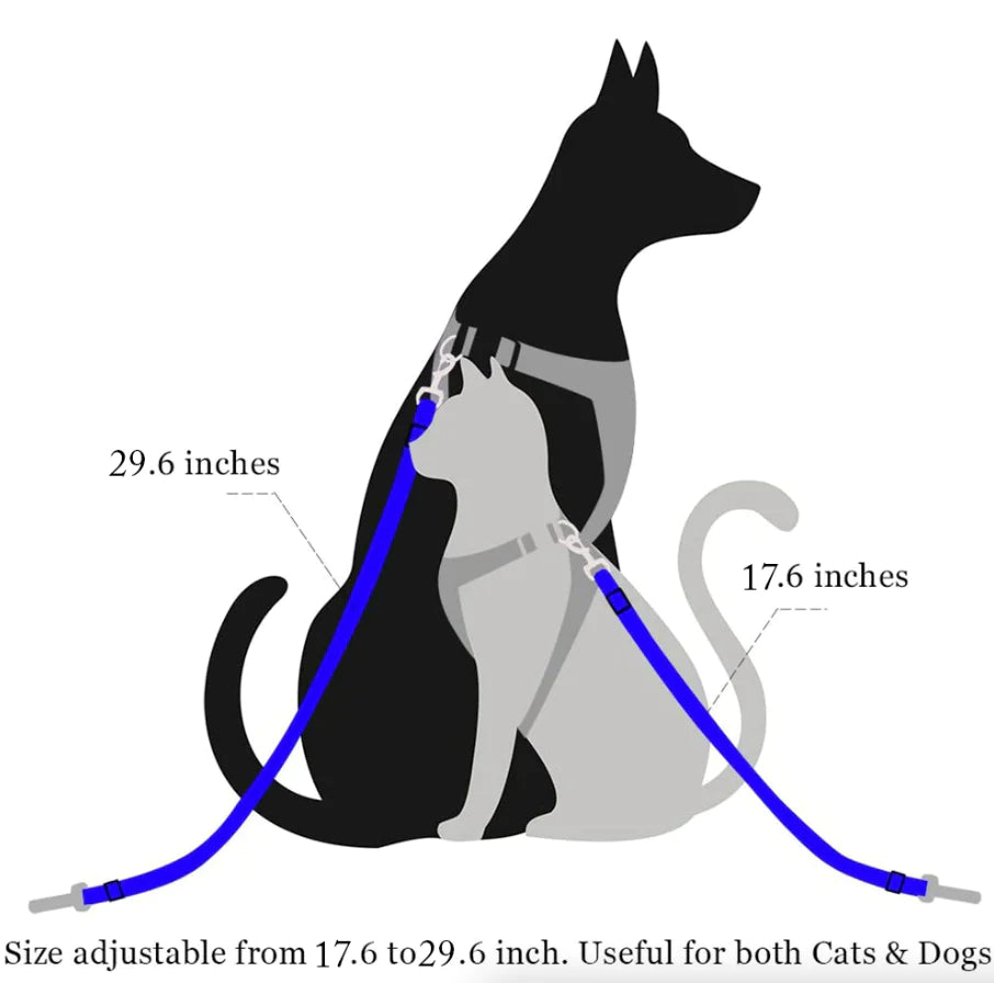 The Lumora SecureTravel Heavy-Duty Pet Seatbelt (2-Pack)