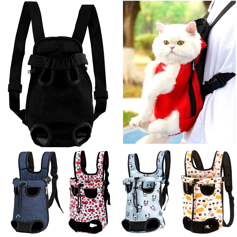 DualComfort Adjustable Pet Backpack Carrier
