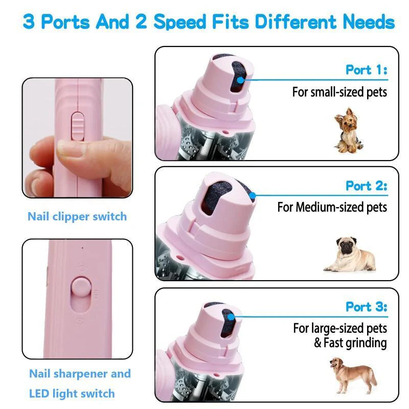 The Ultimate 2-in-1 Pet Nail Clipper