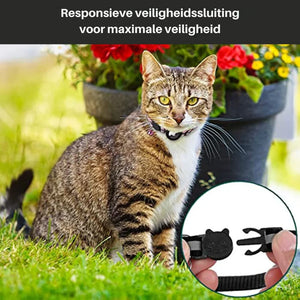 The Reflective Quick-Release Cat GPS Collar
