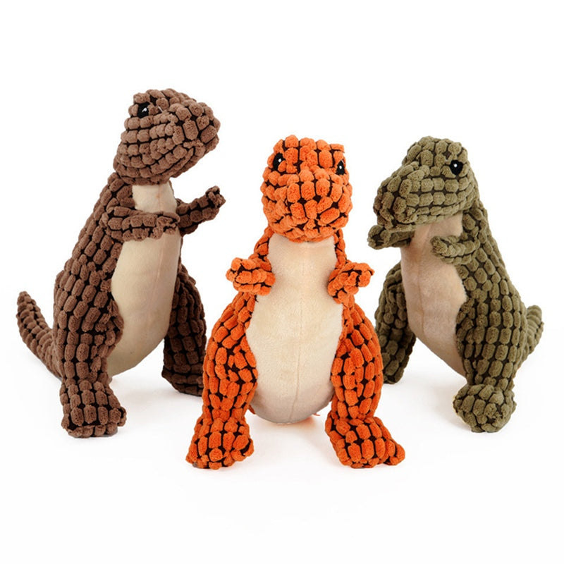 Giant Dinosaur Squeaky Pet Toy