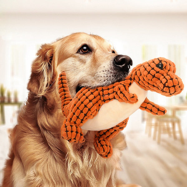 Giant Dinosaur Squeaky Pet Toy