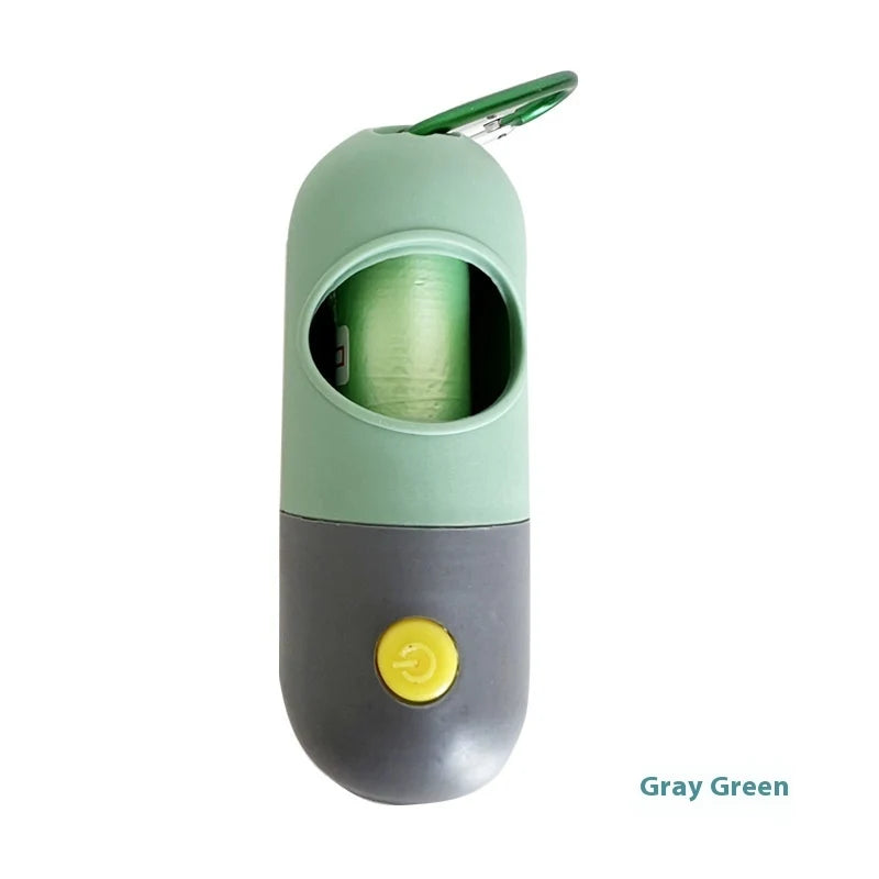 The Lumora NightWalk LED Waste Bag Dispenser