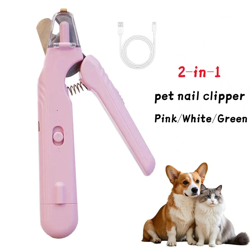 The Ultimate 2-in-1 Pet Nail Clipper