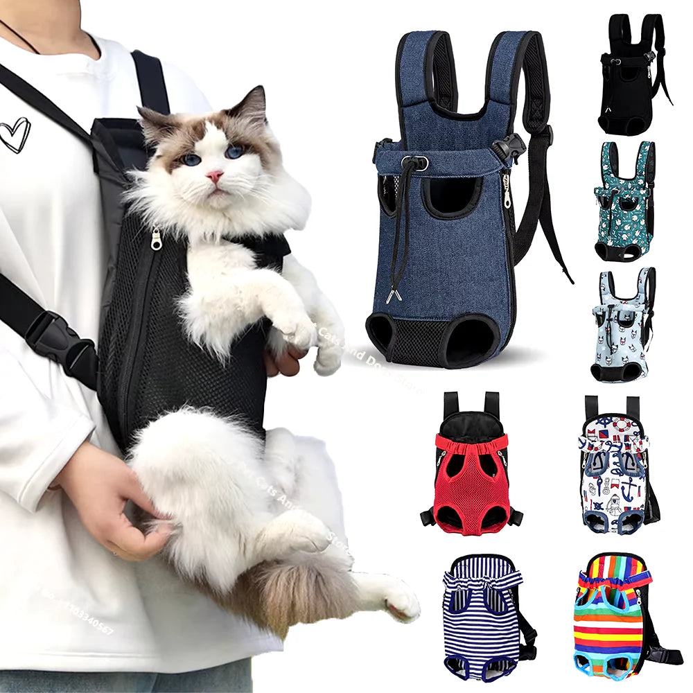 DualComfort Adjustable Pet Backpack Carrier