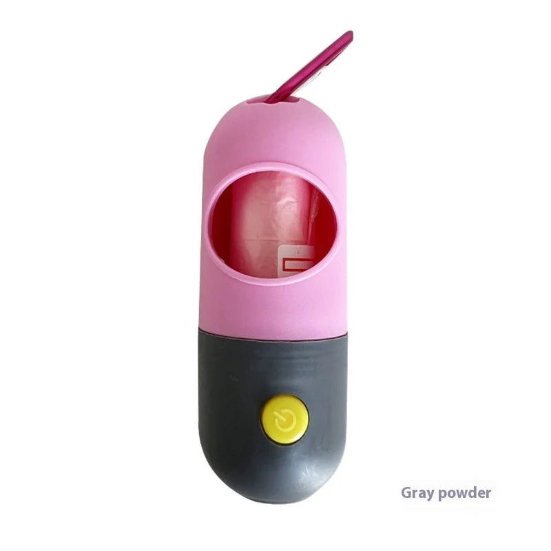 The Lumora NightWalk LED Waste Bag Dispenser