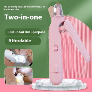 The Ultimate 2-in-1 Pet Nail Clipper