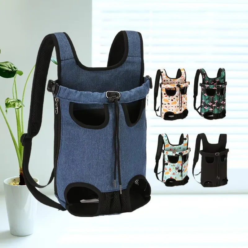 DualComfort Adjustable Pet Backpack Carrier