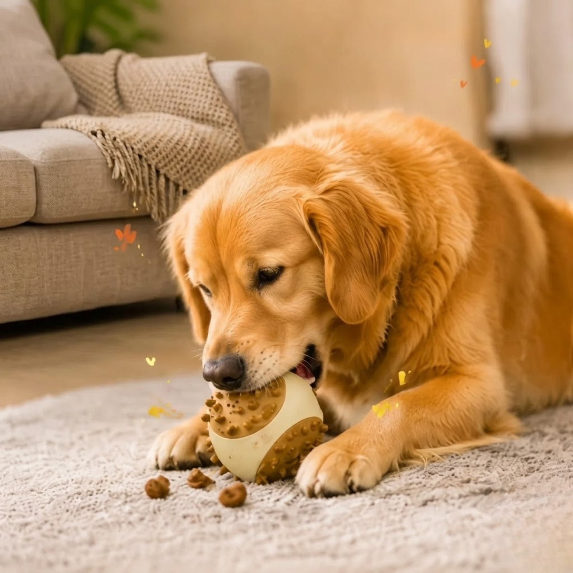 Dog Food Dispensing Ball - Additional Image