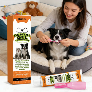 Pet Toothpaste Care Set
