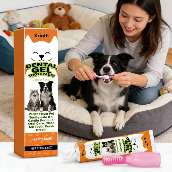 Pet Toothpaste Care Set