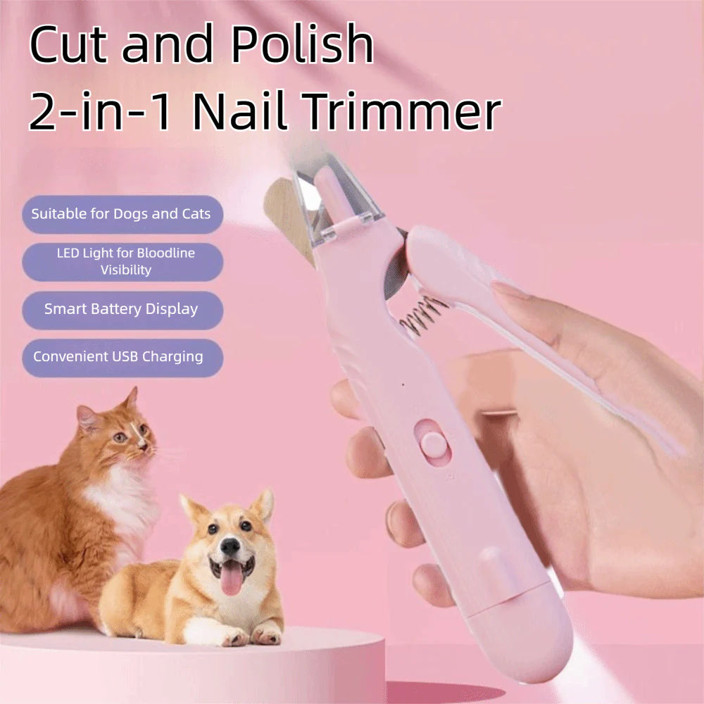 The Ultimate 2-in-1 Pet Nail Clipper