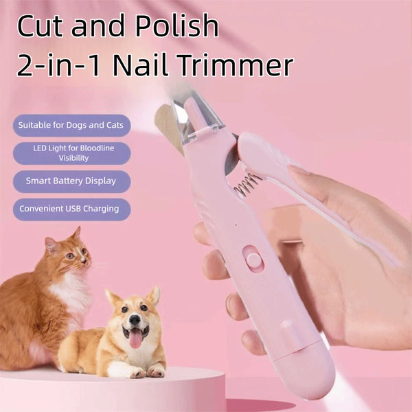 The Ultimate 2-in-1 Pet Nail Clipper