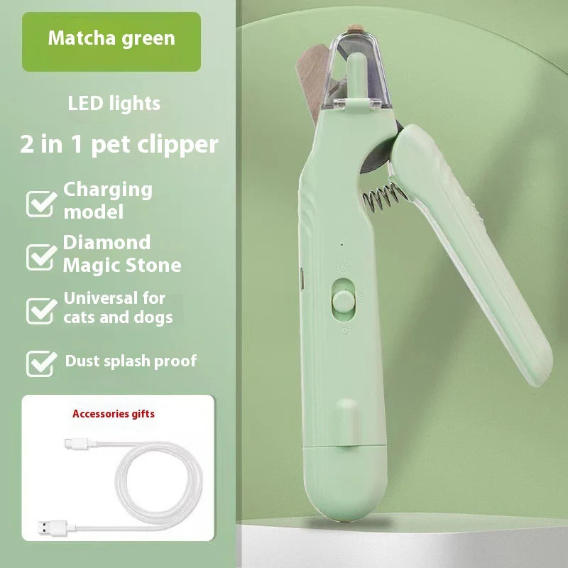 The Ultimate 2-in-1 Pet Nail Clipper