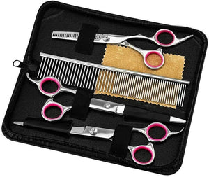 The Lumora Pro-Glide Pro Pet Grooming Shear Kit