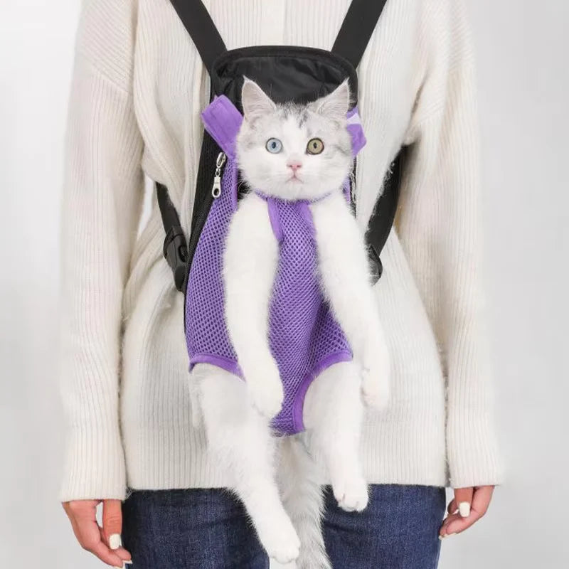 DualComfort Adjustable Pet Backpack Carrier