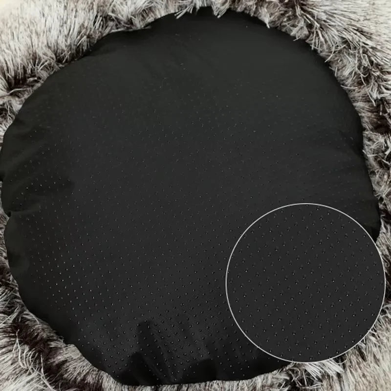 2-in-1 Luxury Winter Plush Cat Bed & Cushion House